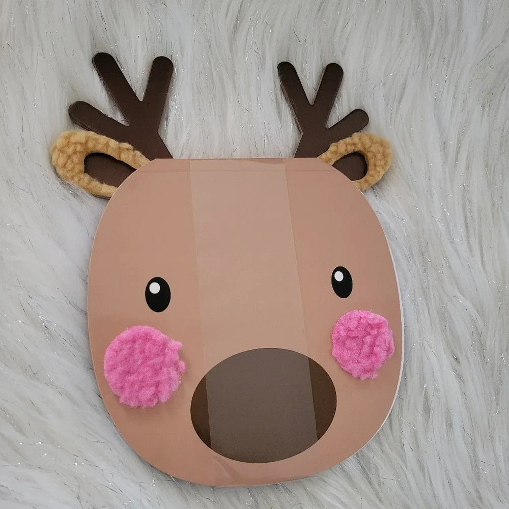 Cat & Reindeer Shaped Notebook Set